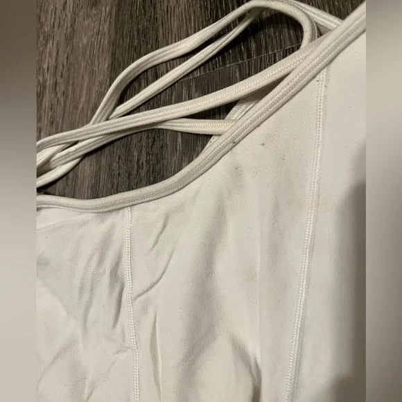 White Lululemon Tank - Picture 4 of 4